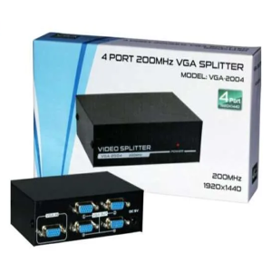 VGA Splitter 4 Port 200 MHz