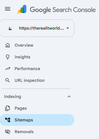 Submit Sitemap